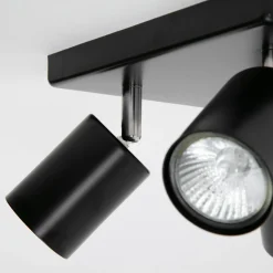Lampa sufitowa 4-punktowa czarna ORO GAVIA