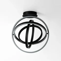 Lampa sufitowa TESS LED czarna