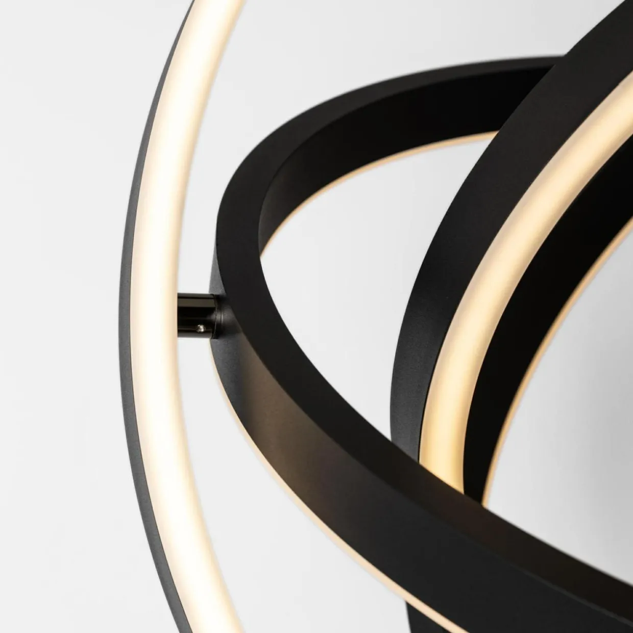 Lampa sufitowa TESS LED czarna