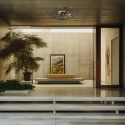 Lampa sufitowa tytanowe złoto ARION III