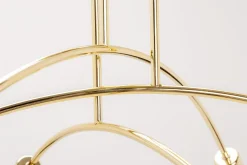 Lampa sufitowa złota KORTE 43 cm