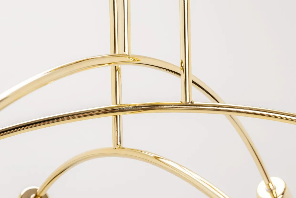 Lampa sufitowa złota KORTE 43 cm