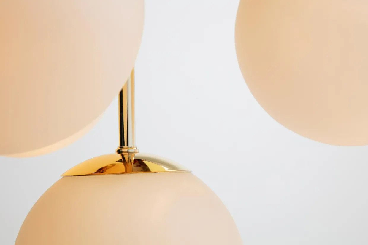 Lampa sufitowa złota RICO 4