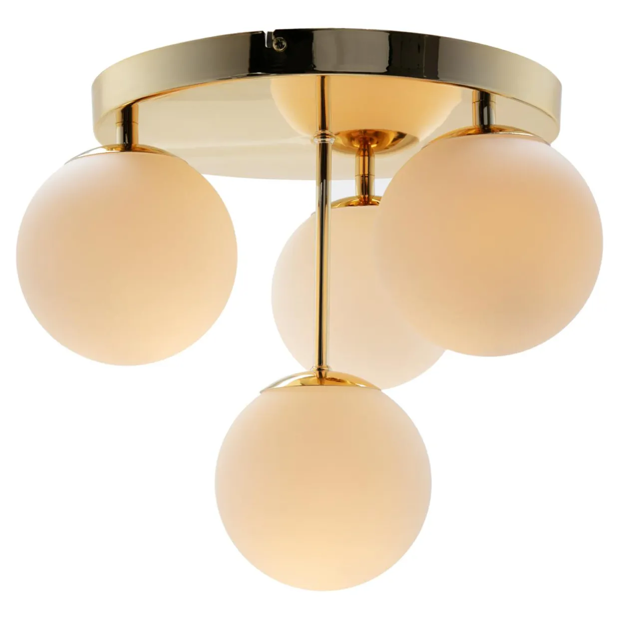 Lampa sufitowa złota RICO 4