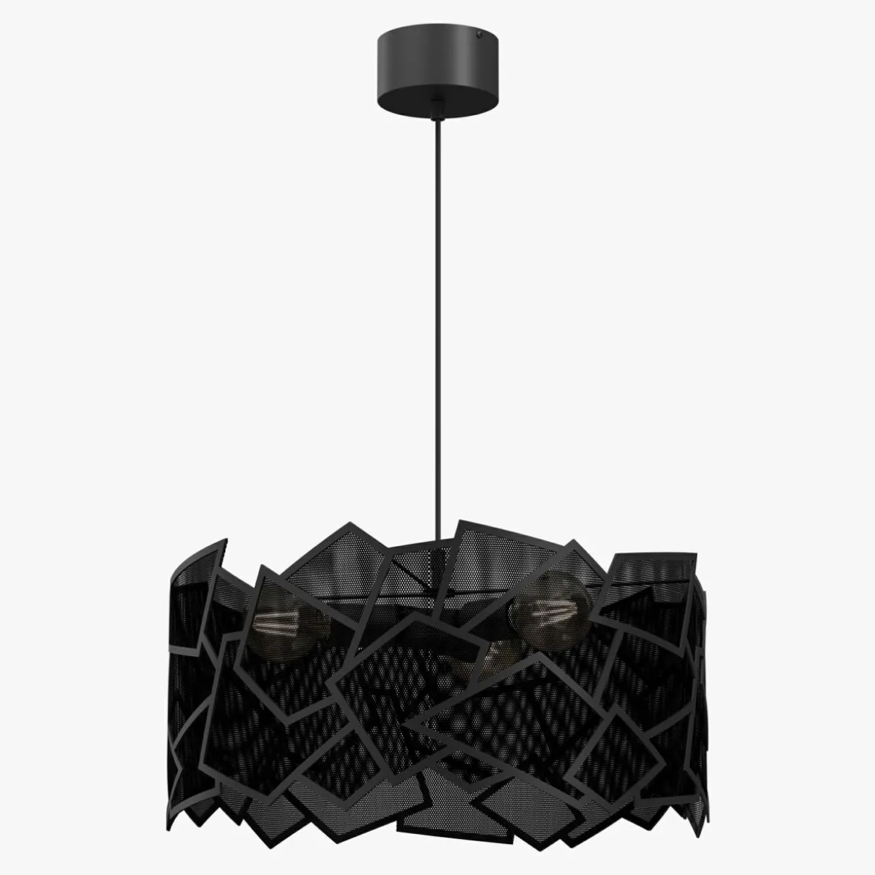 Lampa wiszaca czarna CAMO III