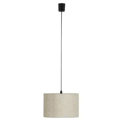 Lampa wisząca abażur len PALON