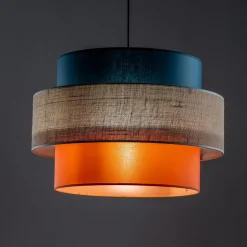 Lampa wisząca abażur TRIO JUTA