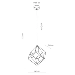 Lampa wisząca ALAMBRE 2777