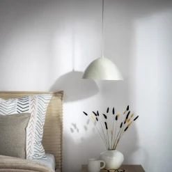 Lampa wisząca beżowa FARO