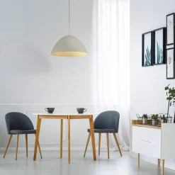 Lampa wisząca beżowa FARO