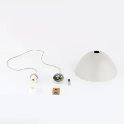 Lampa wisząca beżowa FARO