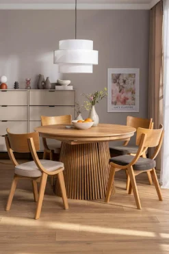 Lampa wisząca biała CALISTO 50 cm