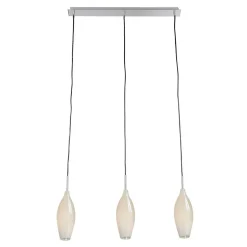 Lampa wisząca biała CHAMPAGNE 3 - outlet