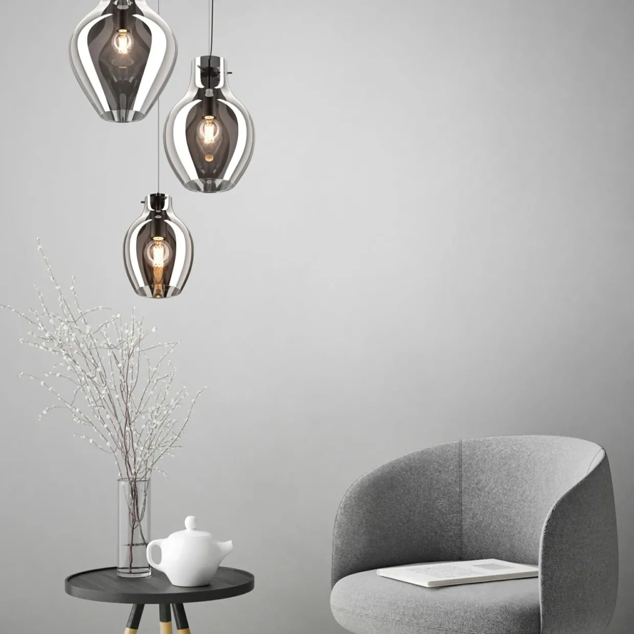 Lampa wisząca BRESSO P19066A-D38