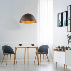 Lampa wisząca brązowa FARO