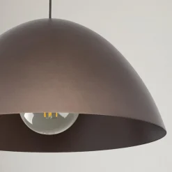 Lampa wisząca brązowa FARO