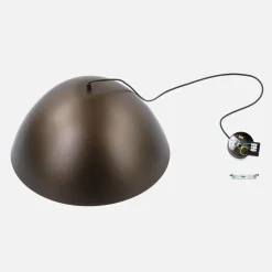 Lampa wisząca brązowa FARO