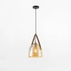 Lampa wisząca bursztynowa SOLTA