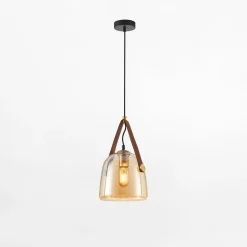 Lampa wisząca bursztynowa SOLTA