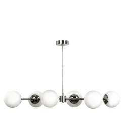 Lampa wisząca kule chrom MEFISTO 6
