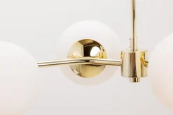 Lampa wisząca kule złota MEFISTO 6