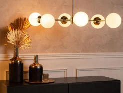 Lampa wisząca kule złota MEFISTO 6