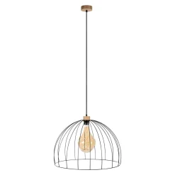 Lampa wisząca loftowa czarna NERO I 57 cm