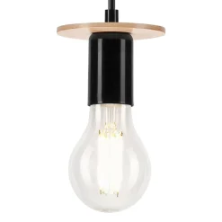 Lampa wisząca modern czarna ANGELINA