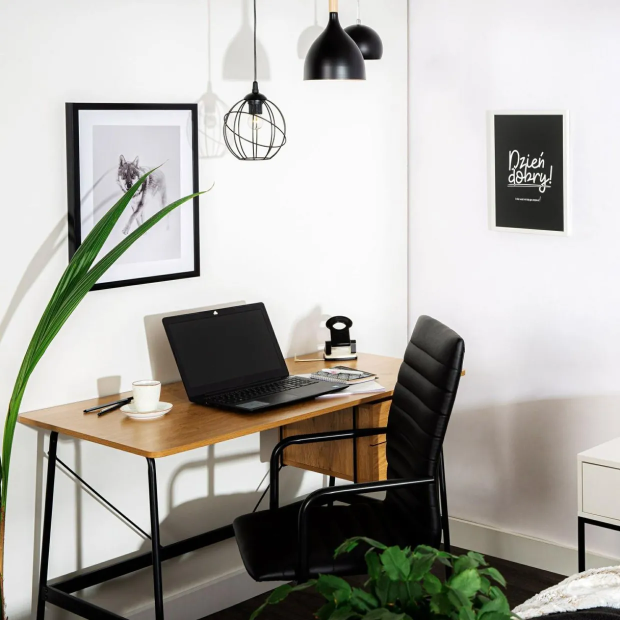 Lampa wisząca NOAK 1191 czarna