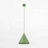 Lampa wisząca zielona CONO PEAPOD