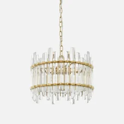 Lampa wisząca złota ALEXANDRIA