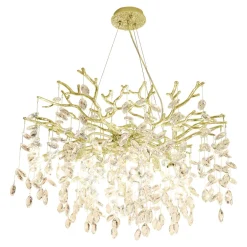 Lampa wisząca złota CINDY