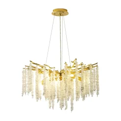 Lampa wisząca złota DIJON