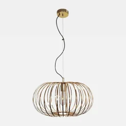 Lampa wisząca złota GLOBE