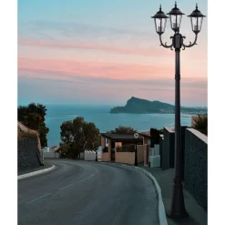 Lampa zewnętrzna outdoor 3-ramienna czarna STANDARD