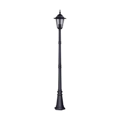 Lampa zewnętrzna outdoor wysoka czarna STANDARD