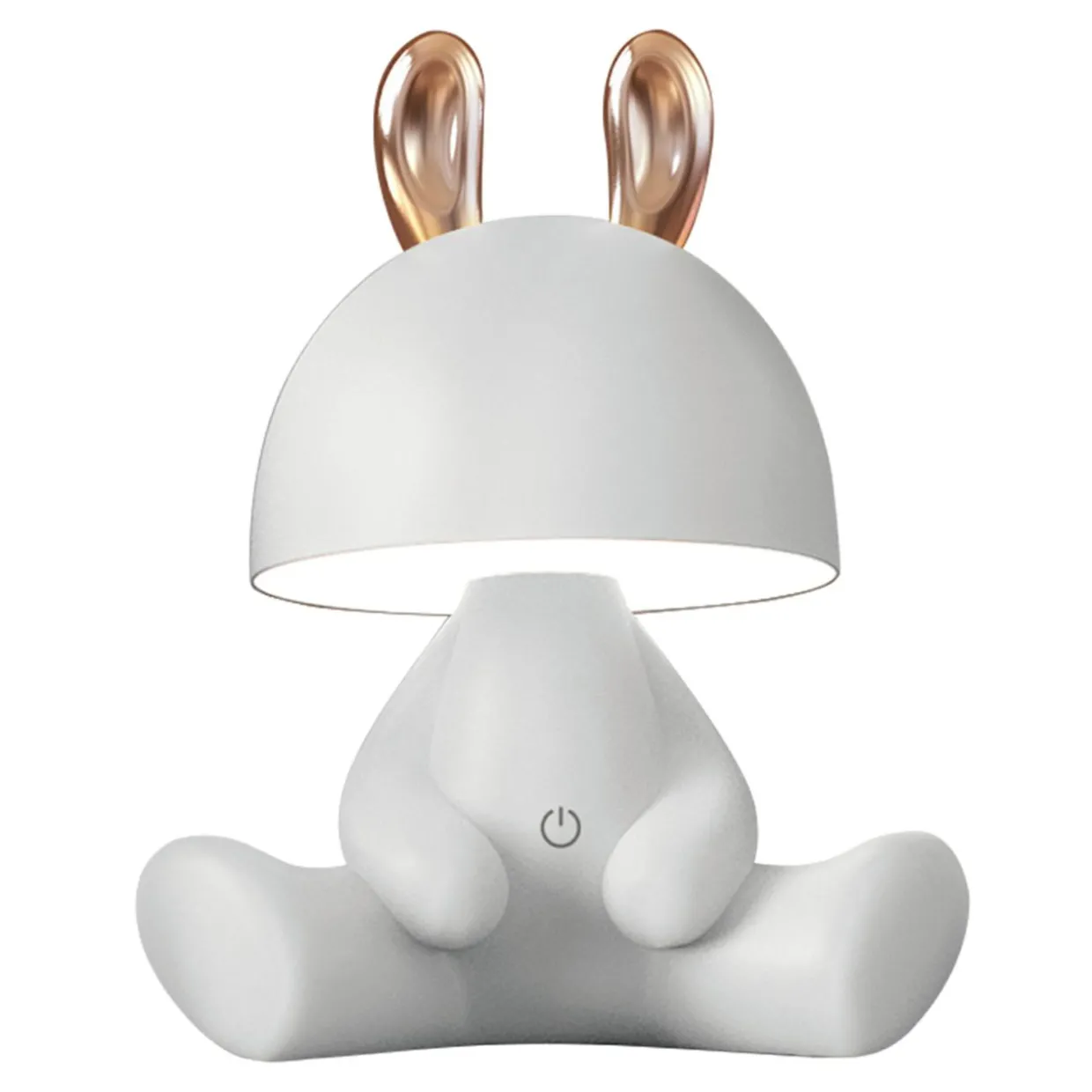 Lampka nocna LED biała KRÓLIK