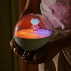 Lampka nocna LED RGB MARY'S niebieska KSIĘŻYC