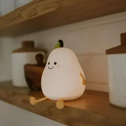 Lampka nocna LED RGB MARY'S biała GRUSZKA