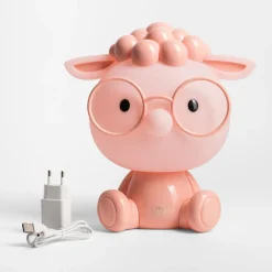 Lampka nocna LED różowa OWCA