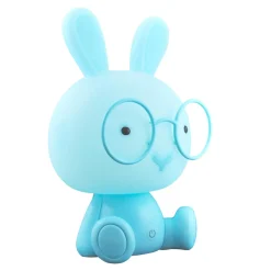 Lampka nocna niebieska LED KRÓLIK