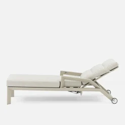 Leżak ogrodowy z regulacja oparcia NALANI
