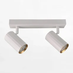 Listwa NICEA 2 reflektory biała złota