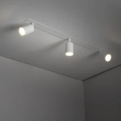 Listwa podtynkowa 3 reflektory biała NEX