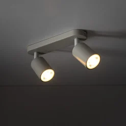 Listwa podwieszana 2 reflektory beżowa LIVIA