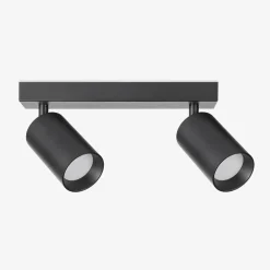 Listwa podwieszana 2 reflektory czarna WADE