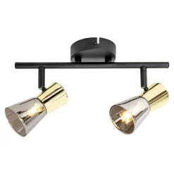 Listwa 2-punktowa czarno-złoty CENTO