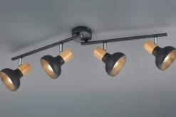 Listwa 4-punktowa czarny mat LATIKA