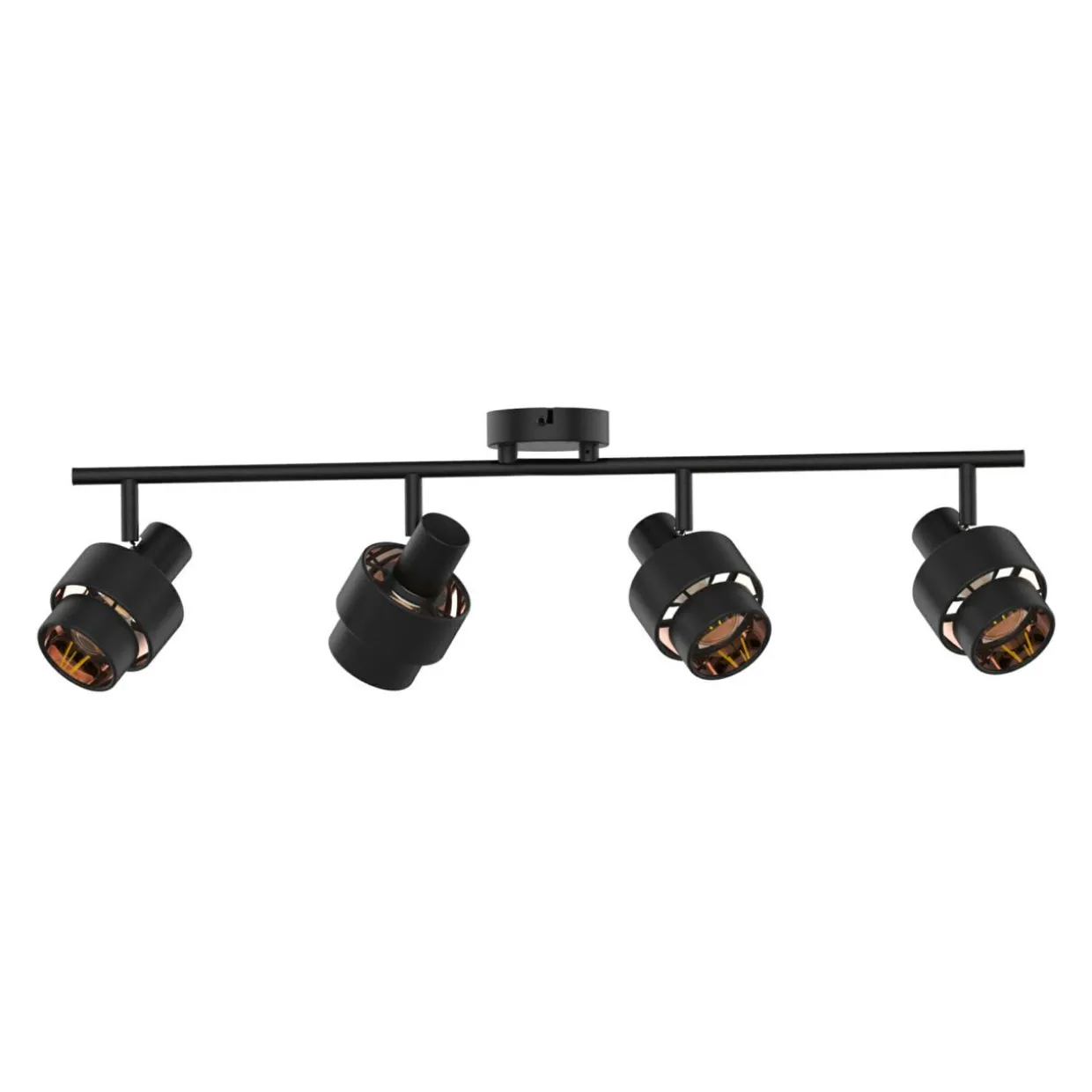 Listwa 4-punktowa czarny mat SALERNO