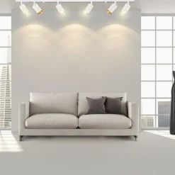 Listwa reflektor 6-punktowy biało-złoty MARIBEL VI